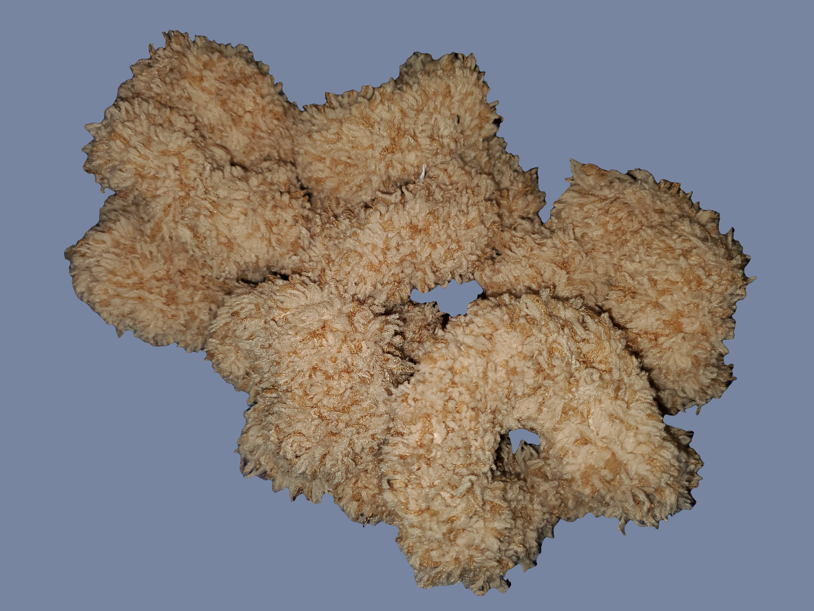 Teddybear Brown Scruchie