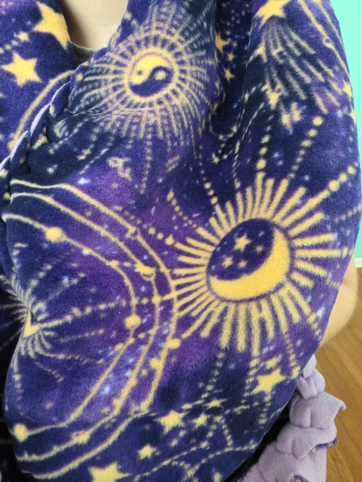 Purple Celestial Scarf