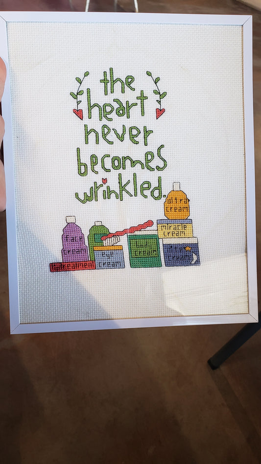 Wrinkles Cross Stitch