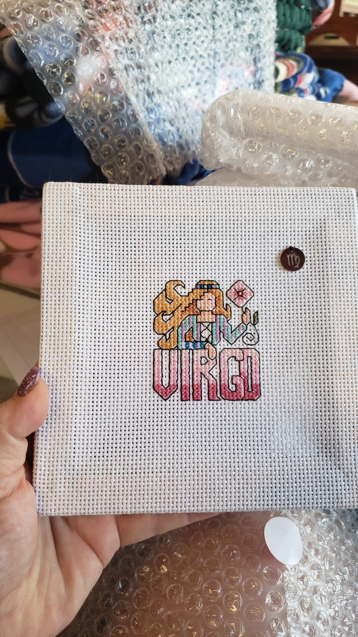 Virgo Cross Stitch