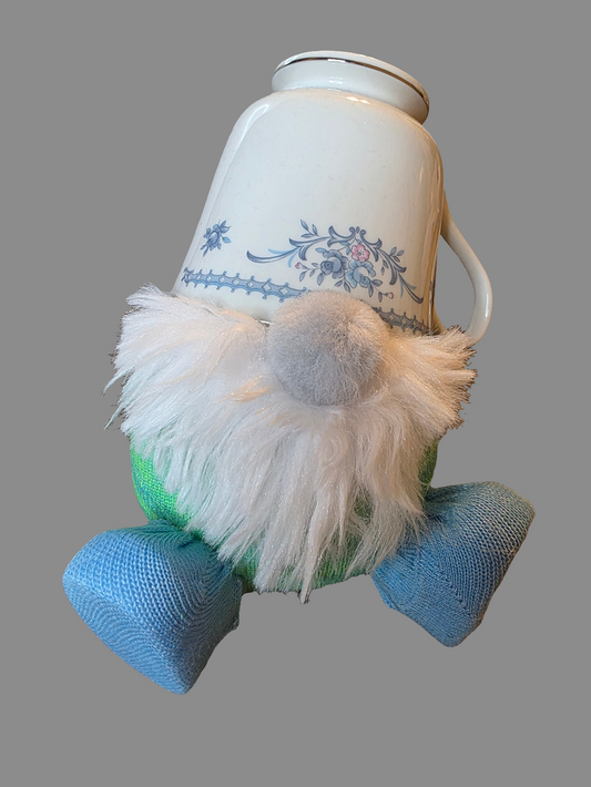 Old Man Tea Cup Gnome