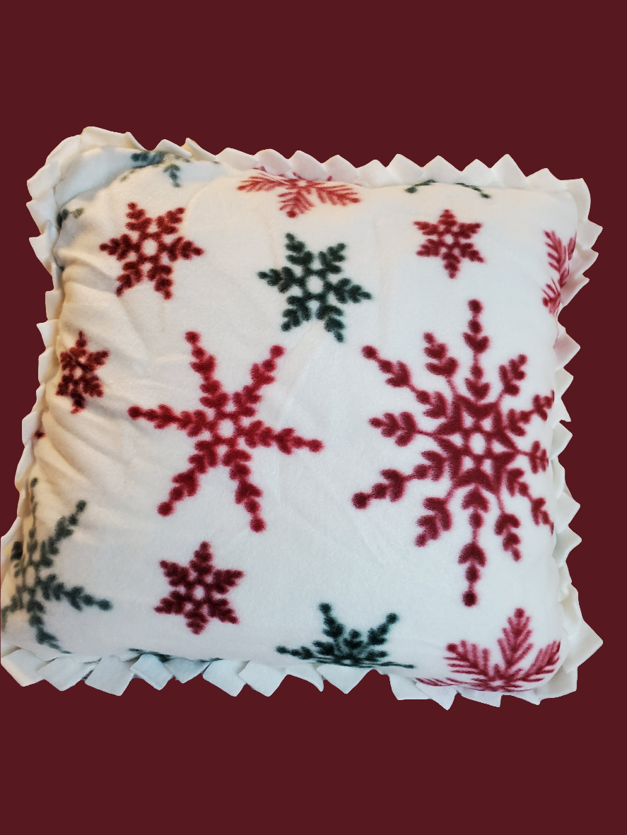 Snowflake Pillow 16 × 16"