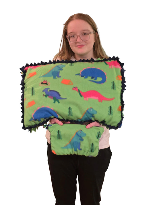 Dino Pillow plus Activity Sleeve