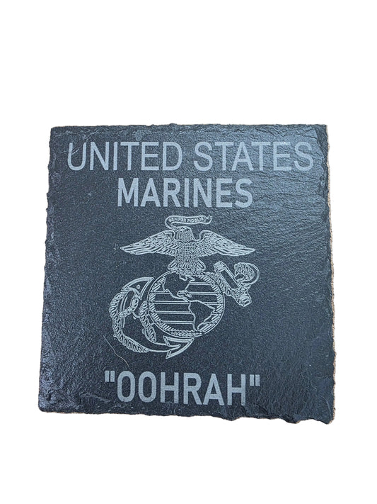 OOHRAH - Square Slate Coasters